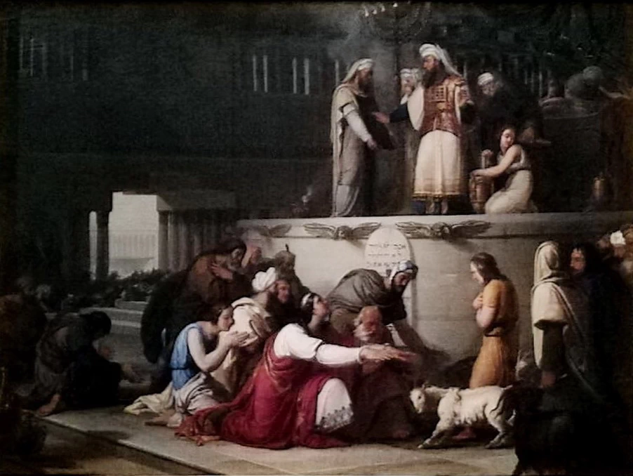 La pietà di Ezechia re d’Israele